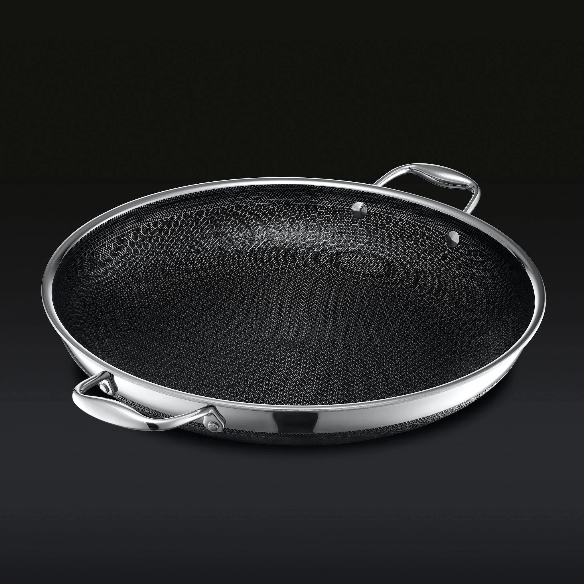 35 cm HexClad Hybrid Pan with Lid - Image 3