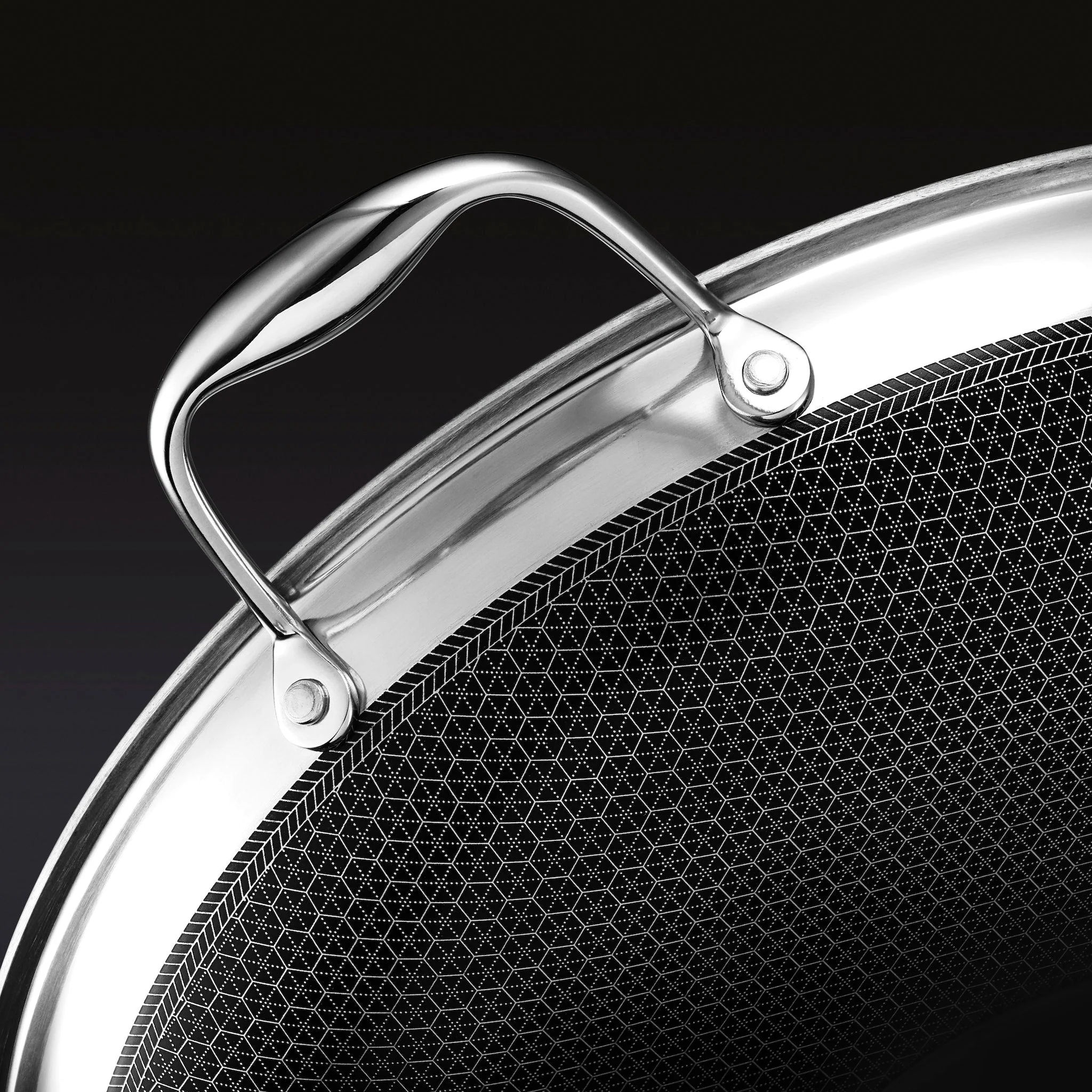 35 cm HexClad Hybrid Pan with Lid - Image 4