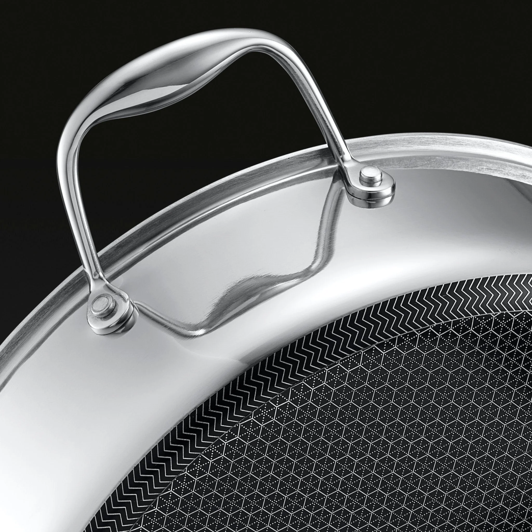 5 Litre Hybrid Deep Sauté Pan with Lid - Image 4