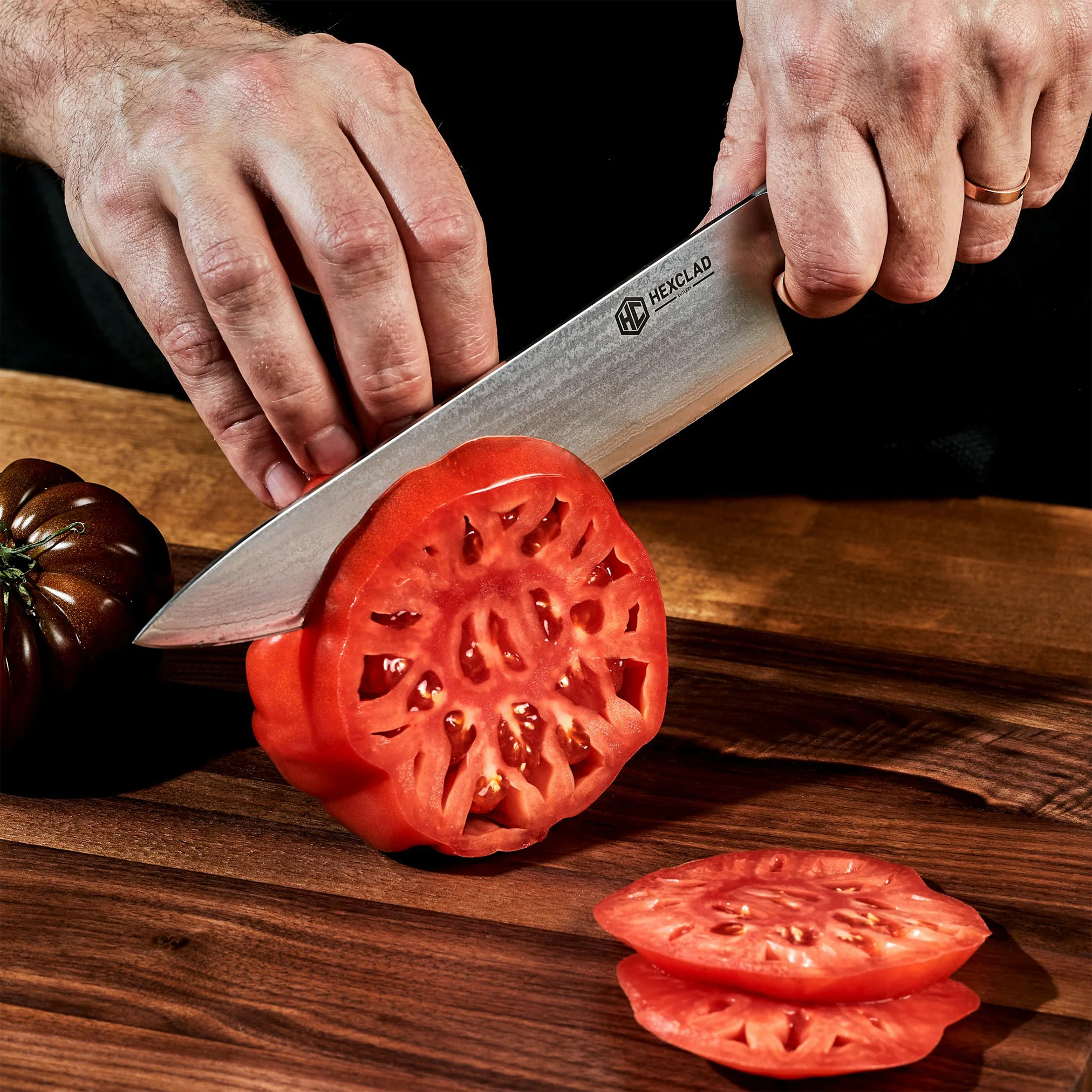 Damascus Steel 20 cm Chef's Knife - Image 3