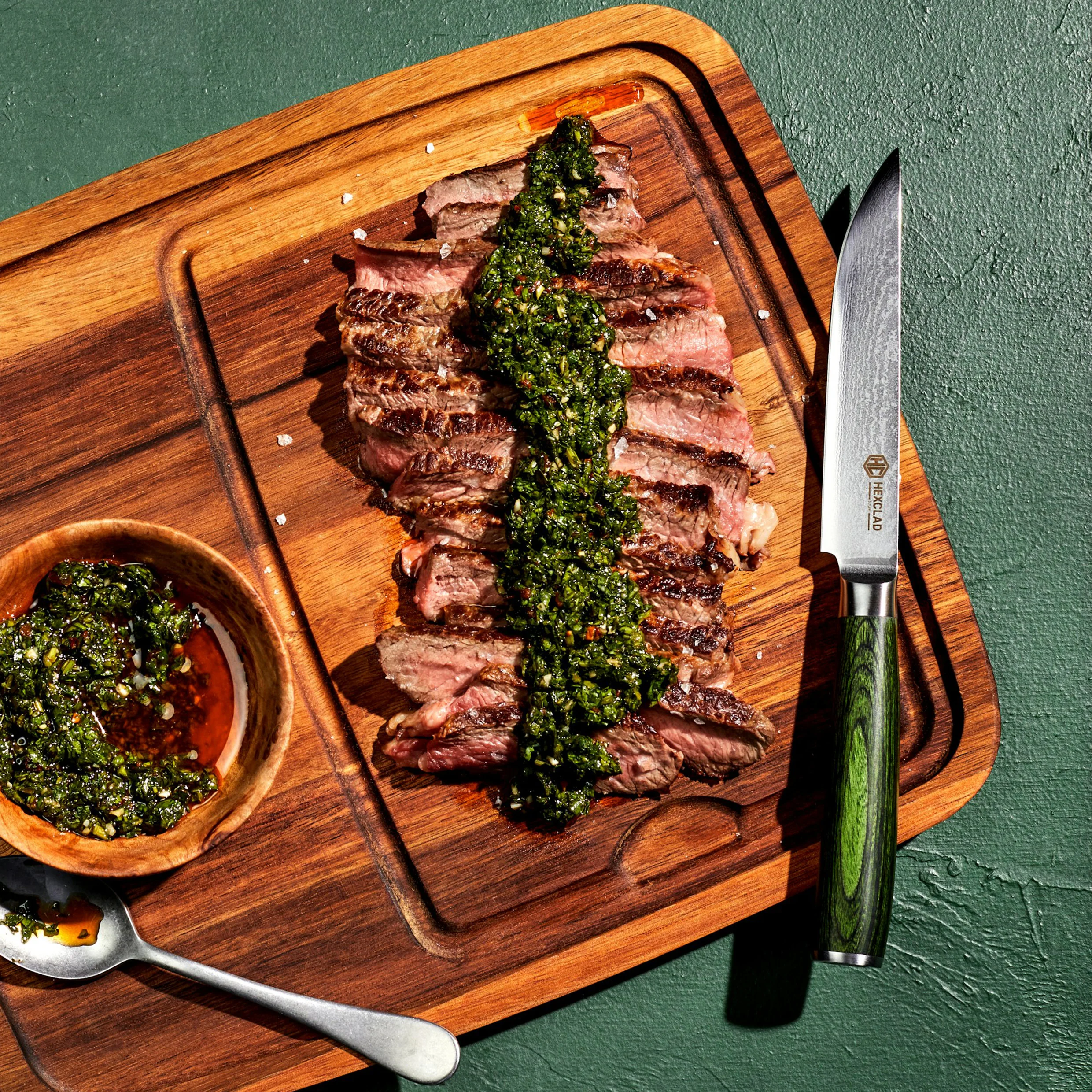 Steak Knife & Bistecca Plate Set, 8-pc - Image 4